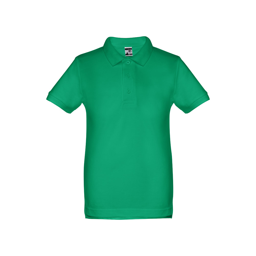 THC ADAM KIDS. Polo in cotone a maniche corte per bambini (unisex)