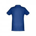 THC ADAM KIDS. Polo para crian&ccedil;a (unissexo) de manga curta em algod&atilde;o - Azul royal