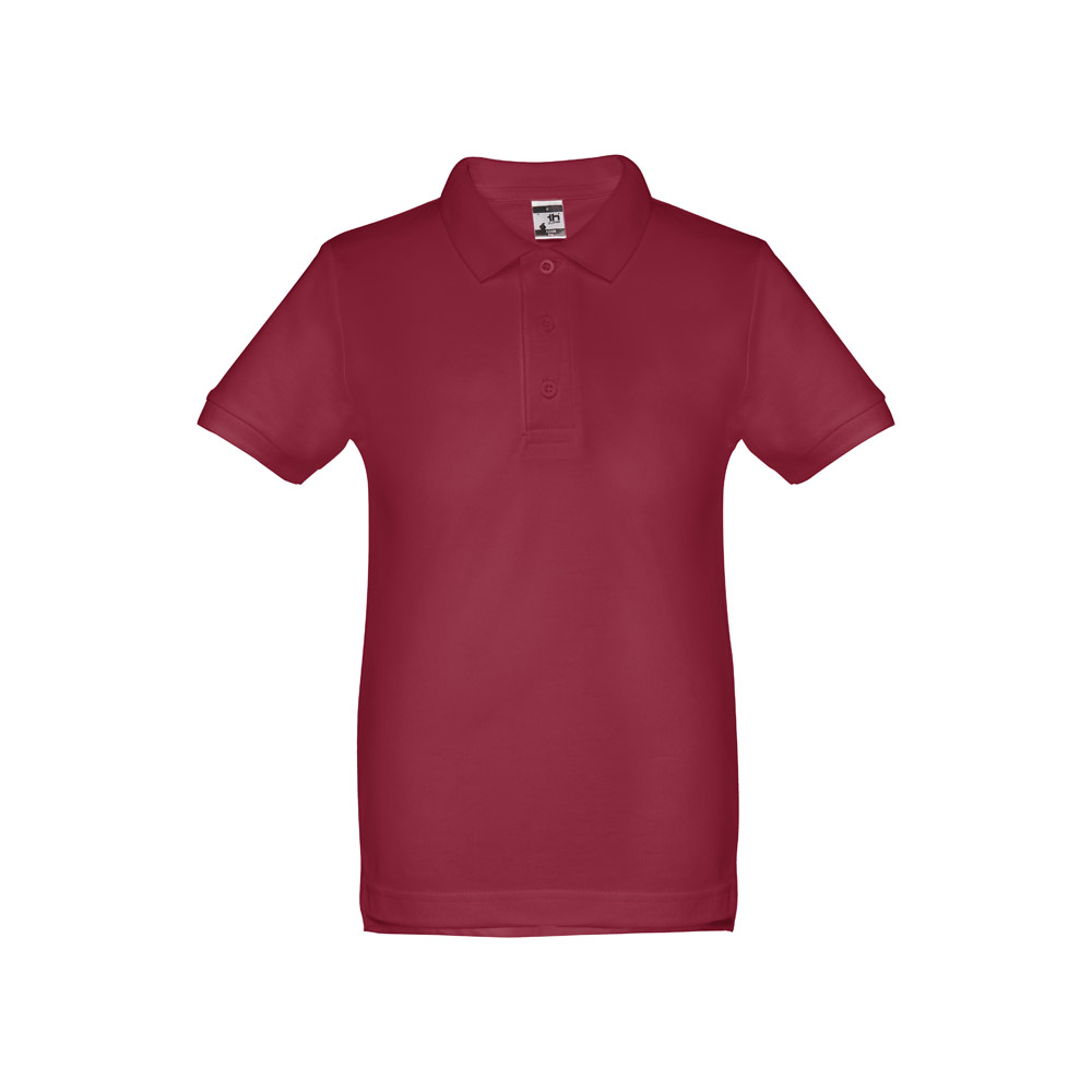 THC ADAM KIDS. Polo in cotone a maniche corte per bambini (unisex)