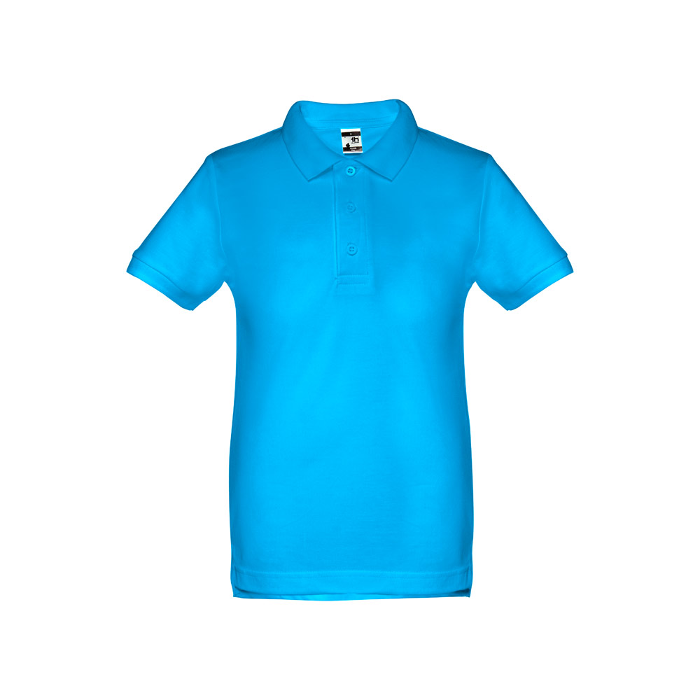 THC ADAM KIDS. Polo in cotone a maniche corte per bambini (unisex)