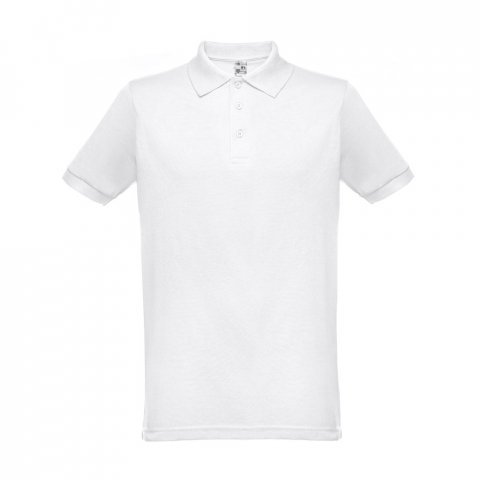 THC BERLIN WH. Polo &agrave; manches courtes pour homme. Couleur blanche - Blanc
