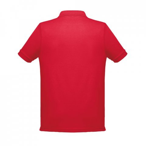 THC BERLIN. Polo de manga curta para homem - Vermelho