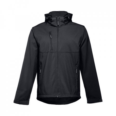 THC ZAGREB. Мъжко софтшел яке - черно