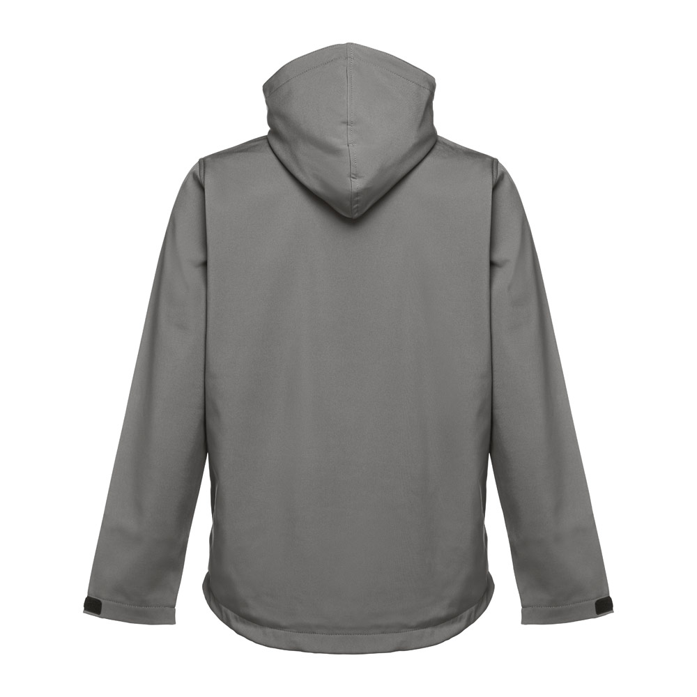 THC ZAGREB. Giacca softshell da uomo in poliestere ed elastan