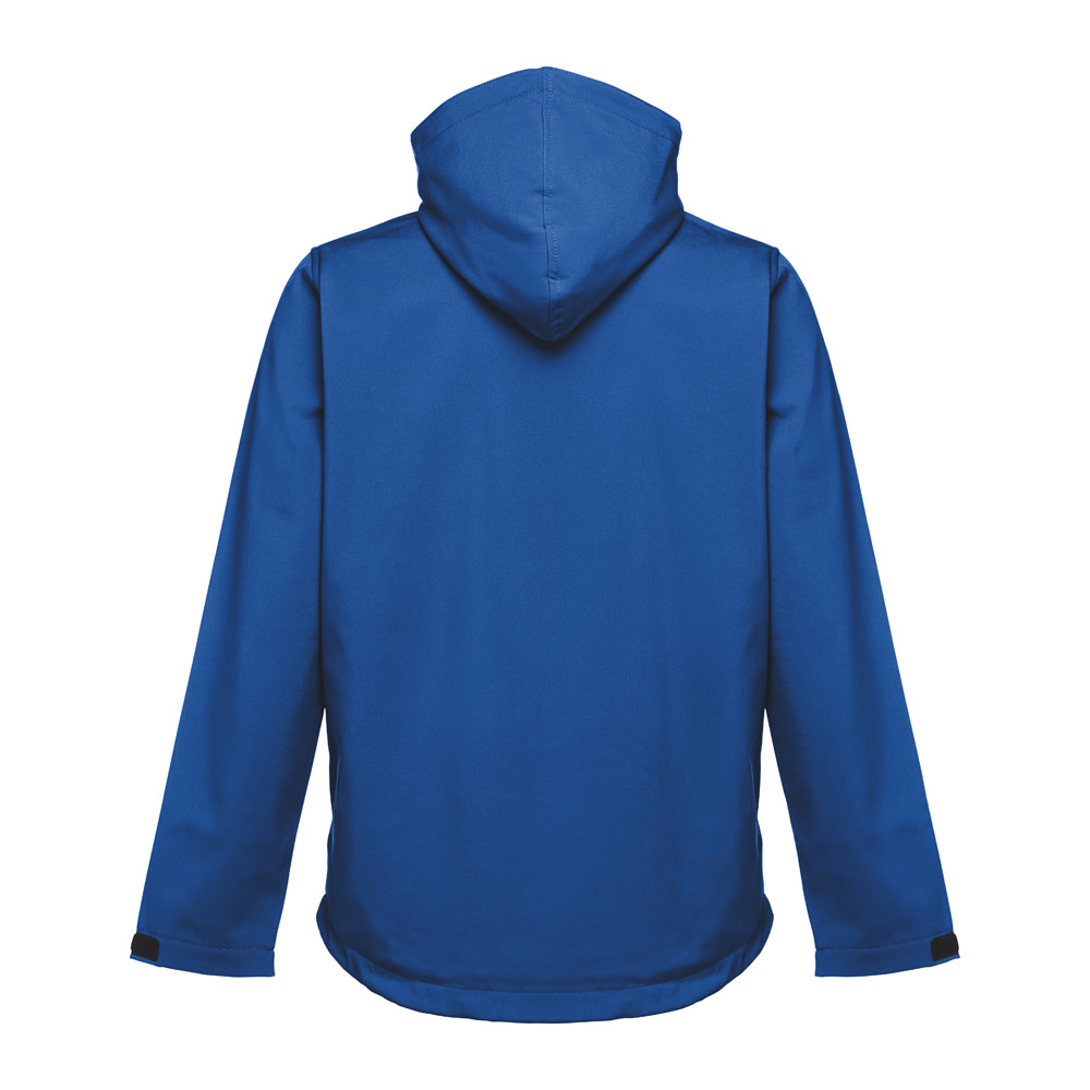 THC ZAGREB. Giacca softshell da uomo in poliestere ed elastan