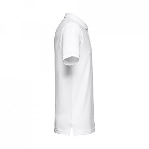 THC MONACO WH. Kurzarm-Poloshirt f&uuml;r Herren aus kardierter Baumwolle - Wei&szlig;