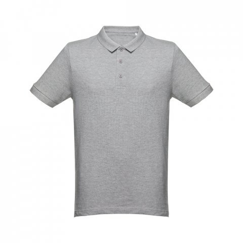 THC MONACO. Polo de hombre - Gris claro matizado