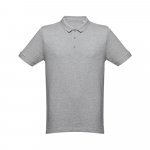 THC MONACO. Polo de hombre - Gris claro matizado