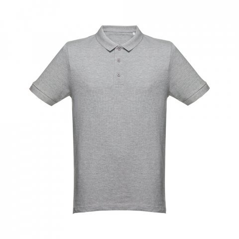 THC MONACO. Polo de hombre - Gris claro matizado
