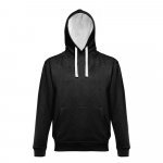 THC MOSCOW. Felpa unisex - Nero/Bianco