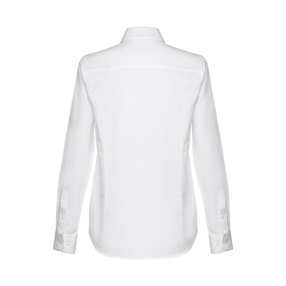 THC TOKYO WOMEN WH. Camicia oxford a maniche lunghe da donna. Colore bianco