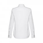 THC TOKYO WOMEN WH. Lang&auml;rmeliges Oxford-Hemd f&uuml;r Frauen. Wei&szlig;e Farbe - Wei&szlig;
