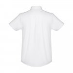 THC LONDON WH. Men's short-sleeved oxford shirt. White - White