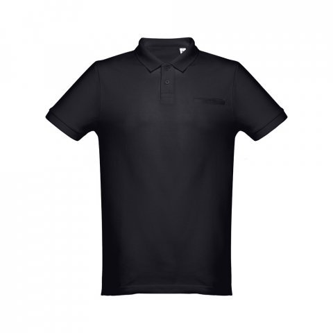 THC DHAKA. Herren Poloshirt - Schwarz
