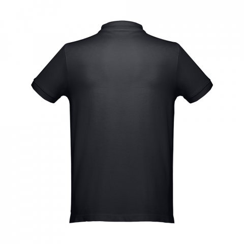 THC DHAKA. Herren Poloshirt - Schwarz