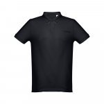 THC DHAKA. Herren Poloshirt - Schwarz