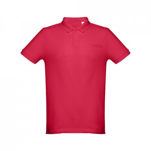 THC DHAKA. Herren Poloshirt - Rot