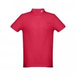 THC DHAKA. Herren Poloshirt - Rot