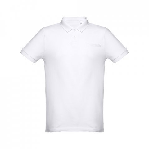 THC DHAKA WH. Polo para homem - Branco