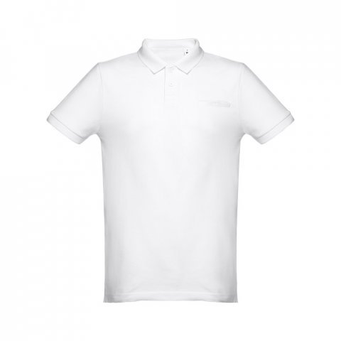 THC DHAKA WH. Polo para homem - Branco