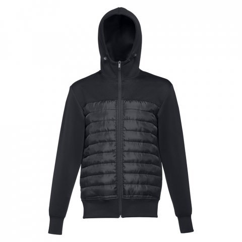THC SKOPJE. Мъжко яке с качулка - черно