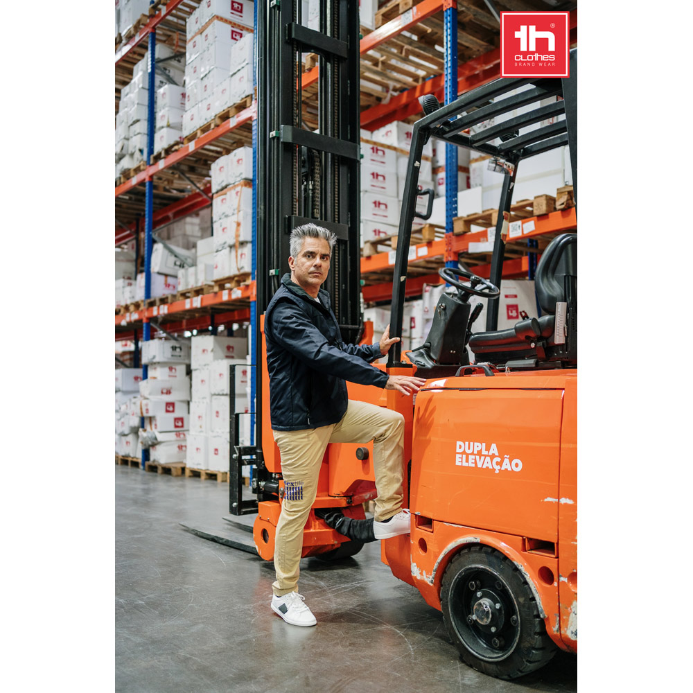 THC TALLINN. Pantaloni in cotone ed elastan