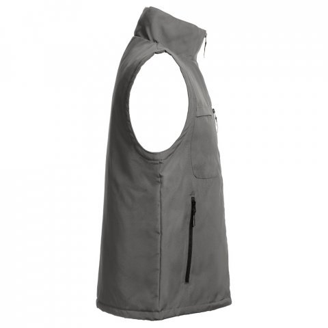 THC ASTANA. Casaco unissexo acolchoado em poli&eacute;ster - Cinzento