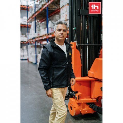 THC ASTANA. Casaco unissexo acolchoado em poli&eacute;ster