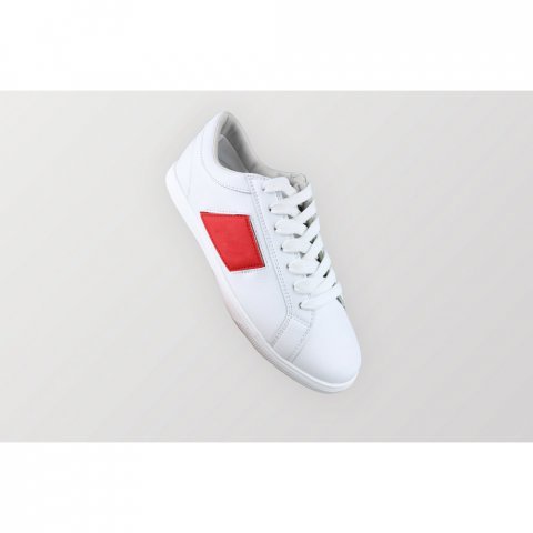 THC RODRIGO. Sneakers (unisex) med tryckbara sidor - R&ouml;d