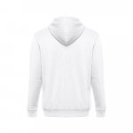 THC AMSTERDAM WH. Sweatshirt para homem, com fecho e capuz - Branco