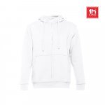 THC AMSTERDAM WH. Sweatshirt para homem, com fecho e capuz
