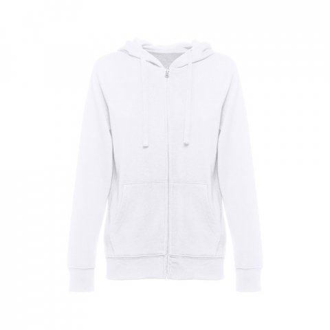 THC AMSTERDAM WOMEN WH. Sweat &agrave; capuche pour femme - Blanc