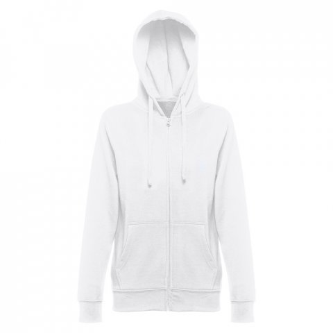 THC AMSTERDAM WOMEN WH. Sweat &agrave; capuche pour femme - Blanc