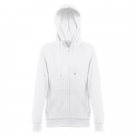 THC AMSTERDAM WOMEN WH. Sweat &agrave; capuche pour femme - Blanc