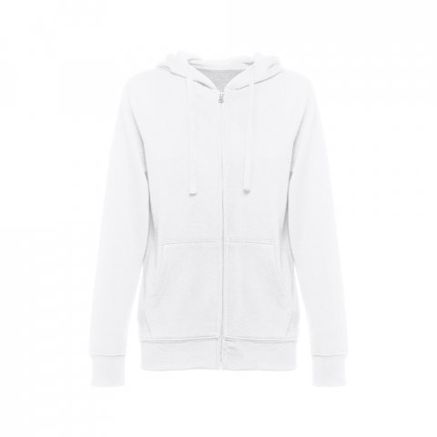 THC AMSTERDAM WOMEN WH. Sweat &agrave; capuche pour femme - Blanc