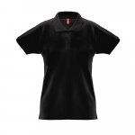 THC MONACO WOMEN. Women's polo shirt - Black