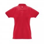 THC MONACO WOMEN. Women's polo shirt - Red