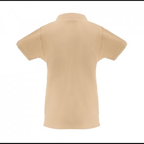 THC MONACO WOMEN. Women's polo shirt - Light brown