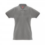 THC MONACO WOMEN. Women's polo shirt - Grey