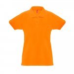 THC MONACO WOMEN. Women's polo shirt - Orange