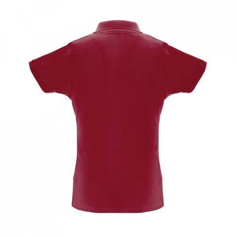 THC BERLIN WOMEN. Polo pour femme - Bordeaux