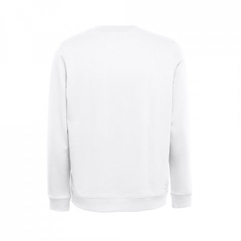 THC COLOMBO WH. Sweatshirt (unissexo) em felpa italiana sem carda. Cor branca - Branco