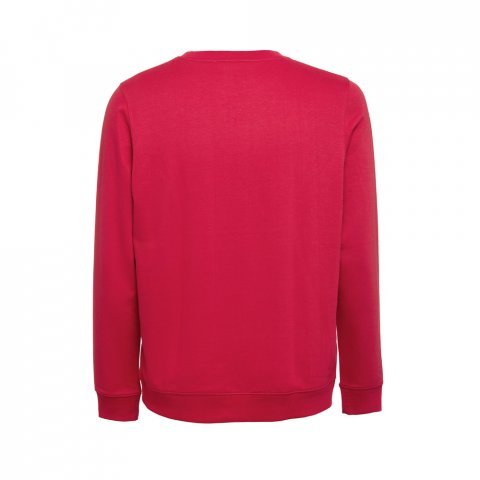 THC COLOMBO. Sweatshirt (unissexo) em felpa italiana sem carda - Vermelho