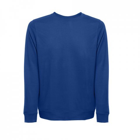 THC COLOMBO. Sweatshirt (unissexo) em felpa italiana sem carda - Azul royal