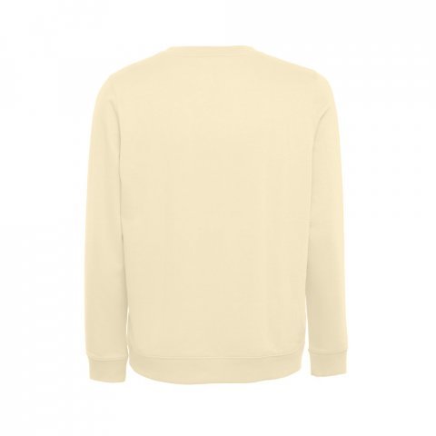 THC COLOMBO. Sweatshirt (unissexo) em felpa italiana sem carda - Amarelo pastel