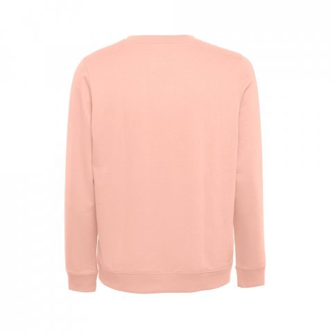 THC COLOMBO. Sweatshirt (unissexo) em felpa italiana sem carda - Salm&atilde;o