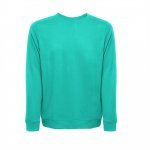 THC COLOMBO. Sweatshirt (unissexo) em felpa italiana sem carda - Verde turquesa