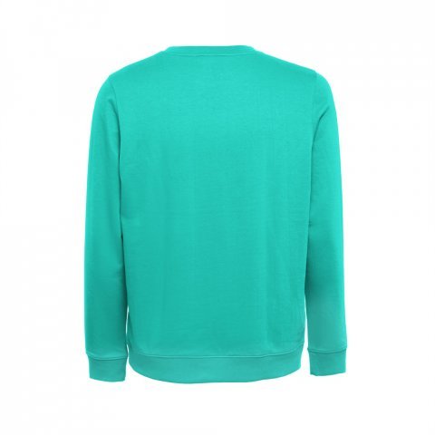 THC COLOMBO. Sweatshirt (unissexo) em felpa italiana sem carda - Verde turquesa