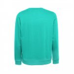 THC COLOMBO. Sweatshirt (unissexo) em felpa italiana sem carda - Verde turquesa