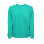 THC COLOMBO. Sweatshirt (unissexo) em felpa italiana sem carda - Verde turquesa